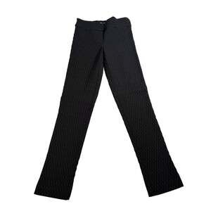 Erica Taylor womens stretch diamond texture skinny trousers.  Size XS. workwear